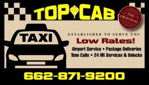 TOP CAB Business Card